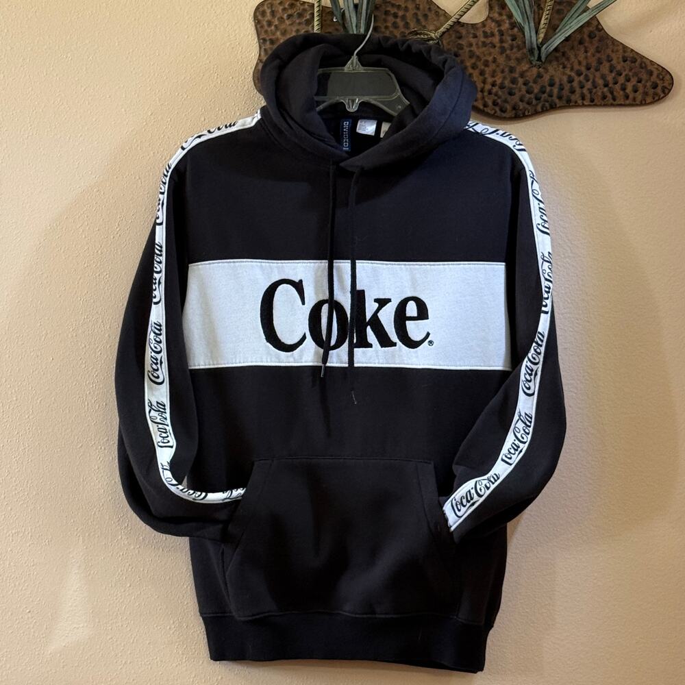 H&M Divided x Coca-Cola Collab.  hoodie sweatshirt Unisex, Men’s S or Women’s M